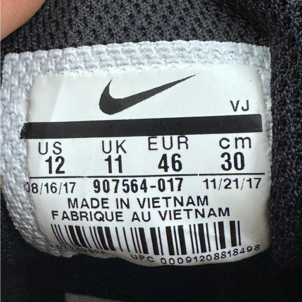 Nike‎ Zoom Rival S Track Shoes Black White 907564-017 Mens Size 12